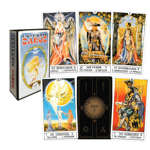 Carti de joc Tarot Piatnik, Eclectic Tarot, 78 de carti, produse in Austria